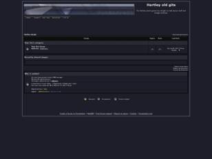 Forum free : Hartley old gits