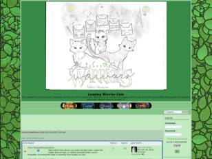 Leaping Warrior Cats