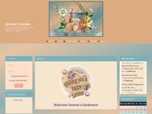 Simmer's Garden - Welcome